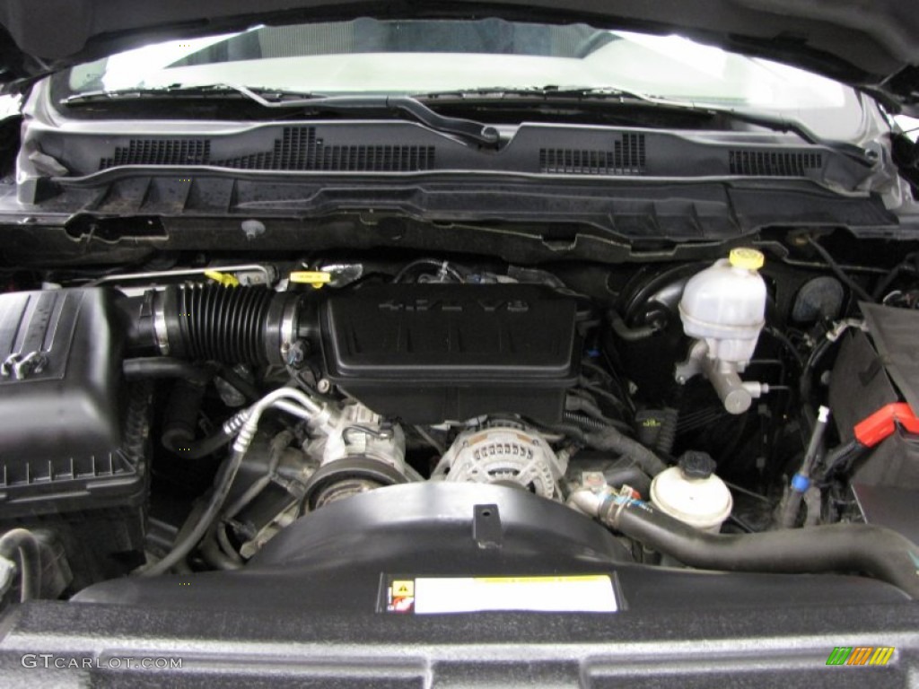 2010 Dodge Ram 1500 SLT Quad Cab 4x4 4.7 Liter Flex-Fuel SOHC 16-Valve V8 Engine Photo #77135684