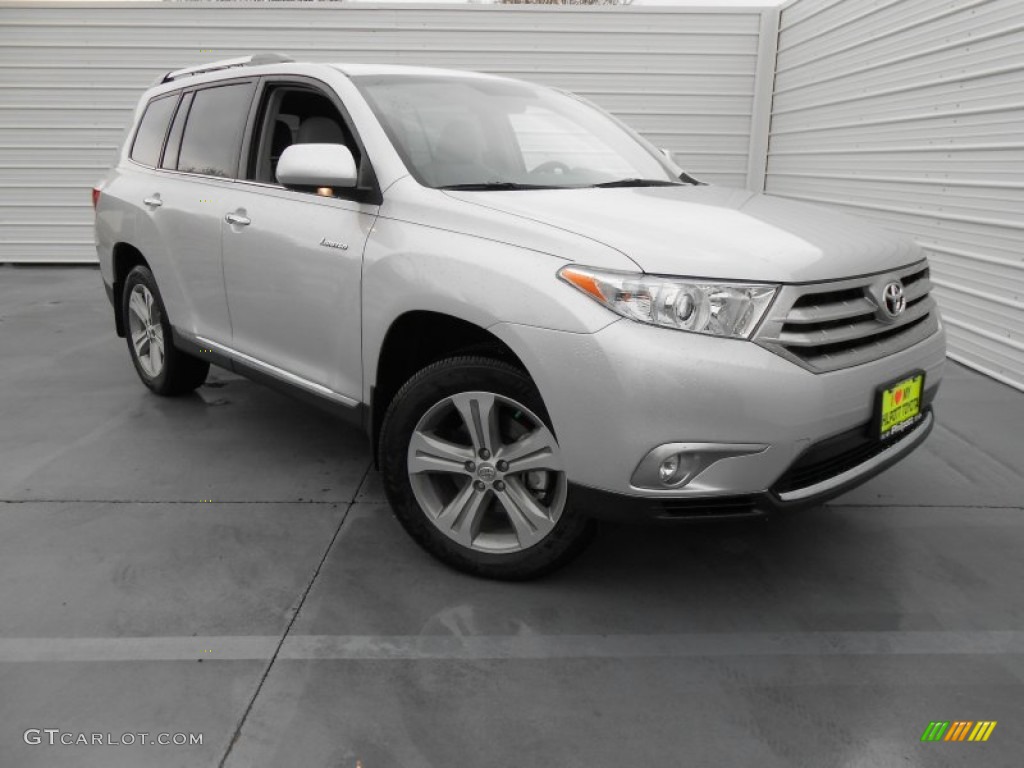 2013 Highlander Limited - Classic Silver Metallic / Ash photo #1
