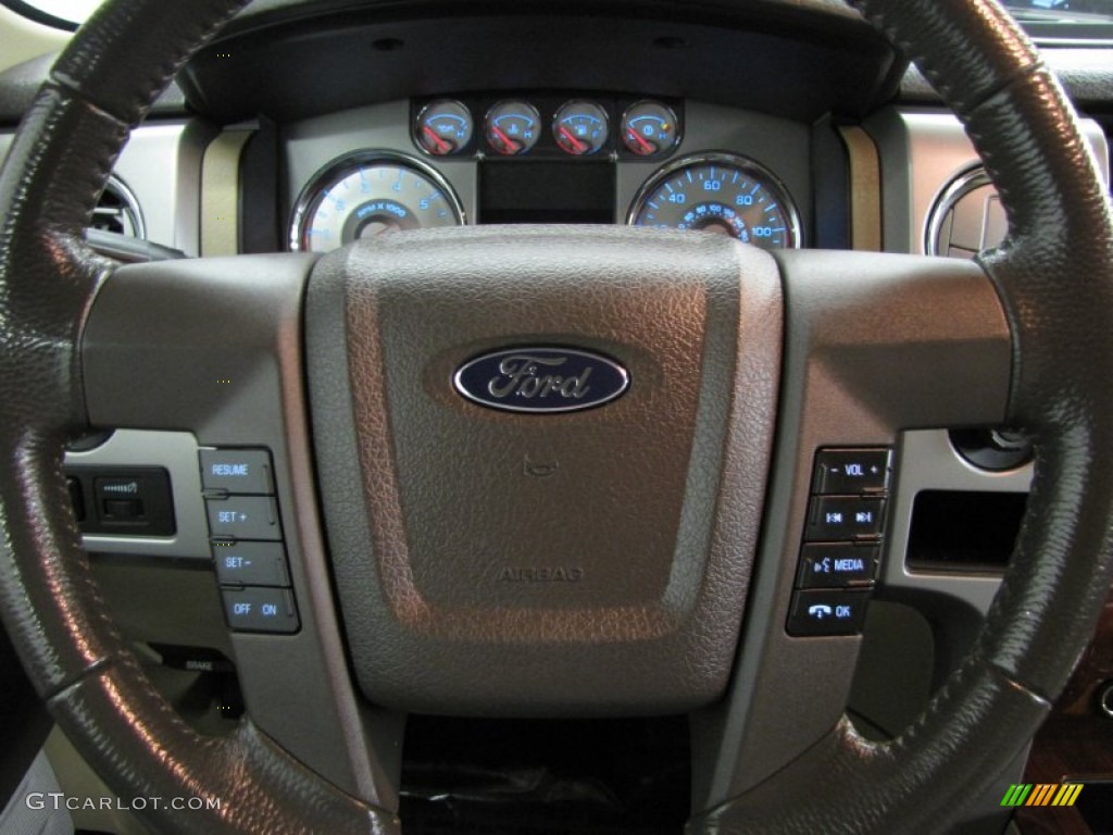 2009 Ford F150 Lariat SuperCrew 4x4 Steering Wheel Photos
