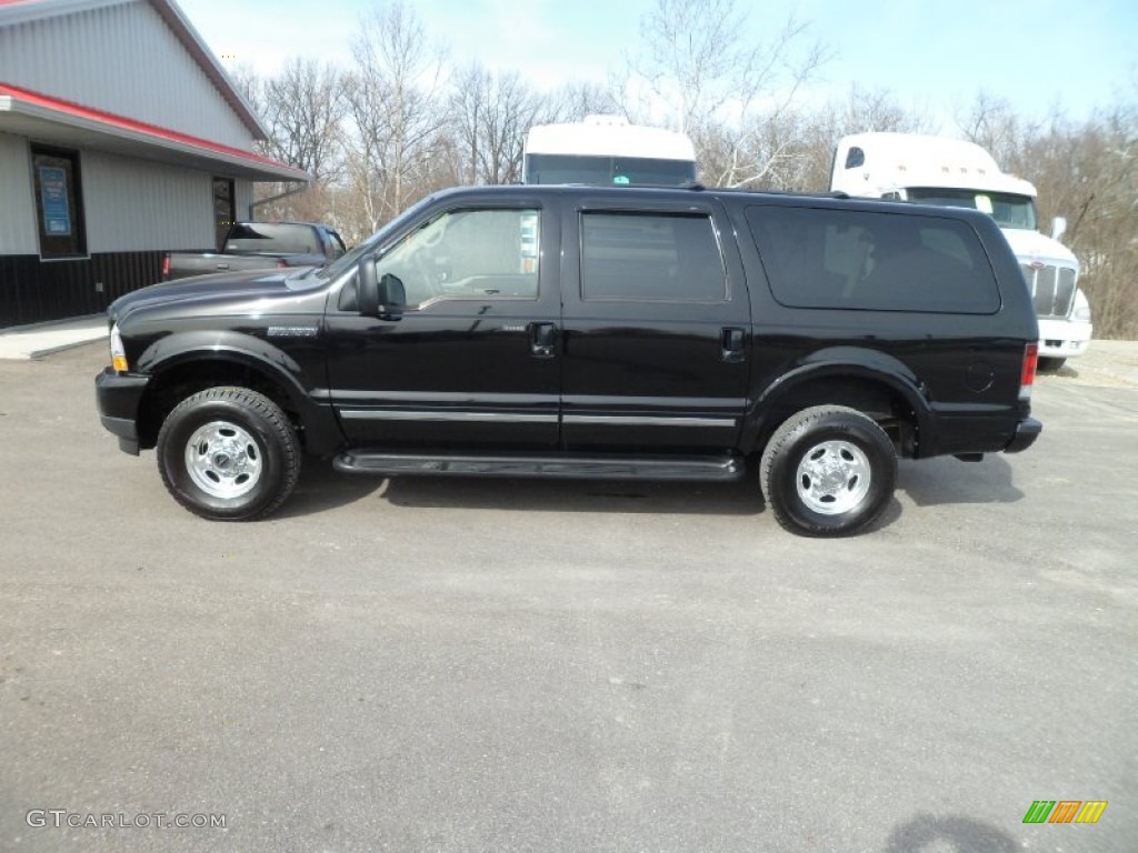 Black 2002 Ford Excursion Limited 4x4 Exterior Photo #77136461