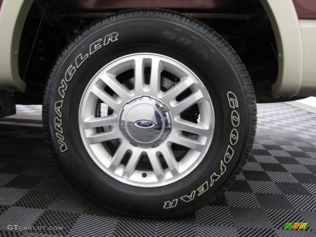 2009 Ford F150 Lariat SuperCrew 4x4 Wheel Photo #77136608