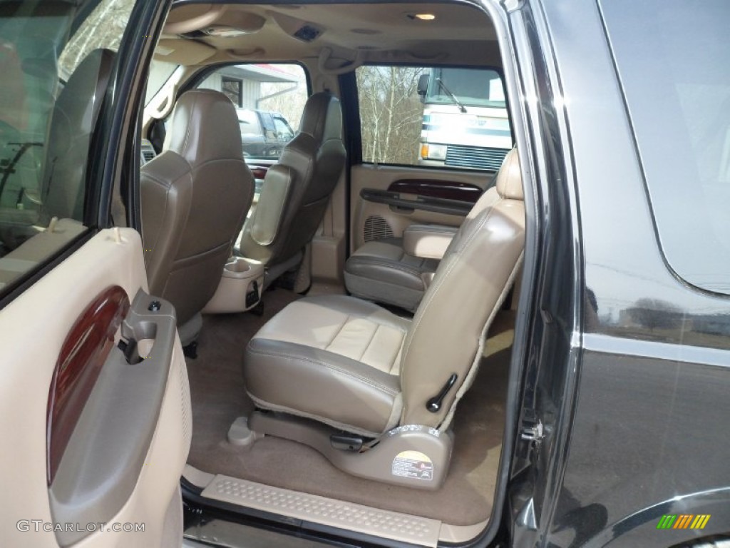 2002 Ford Excursion Limited 4x4 Rear Seat Photo #77137034
