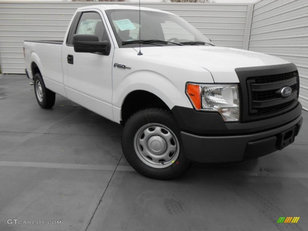 Oxford White 2013 Ford F150 XL Regular Cab Exterior Photo #77137314