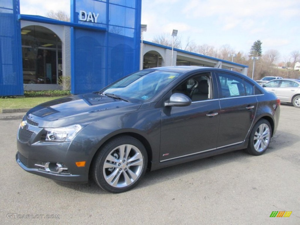 2013 Cruze LTZ/RS - Cyber Gray Metallic / Jet Black photo #1