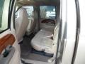 2004 Ford F250 Super Duty Medium Parchment Interior Rear Seat Photo