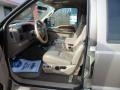 Medium Parchment 2004 Ford F250 Super Duty Lariat Crew Cab 4x4 Interior Color