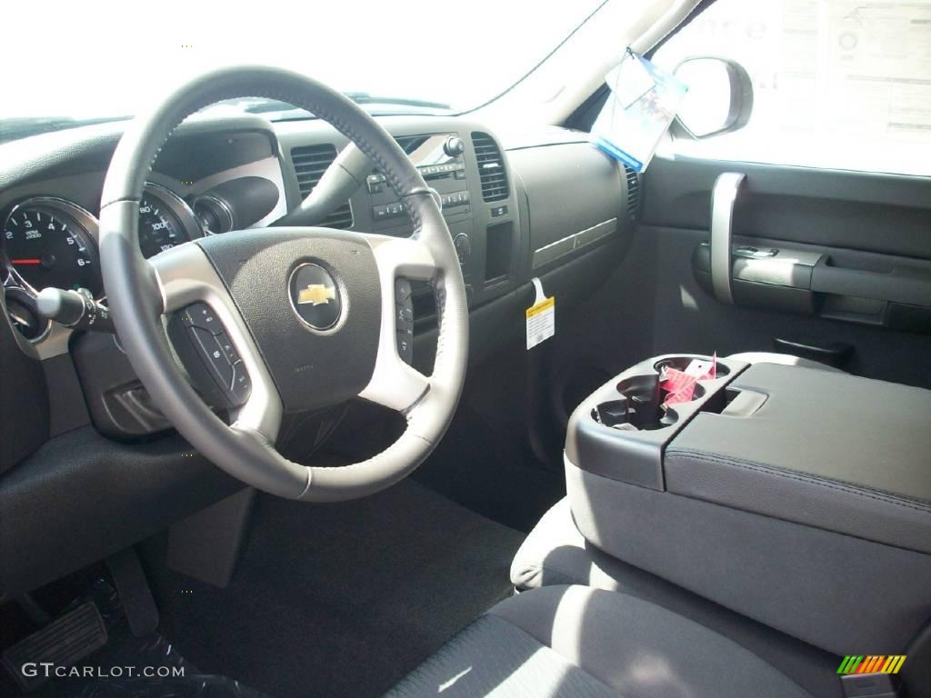 2009 Silverado 1500 LT Extended Cab 4x4 - Blue Granite Metallic / Ebony photo #3