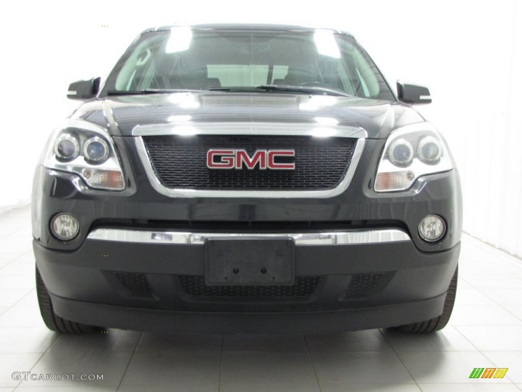 2007 Acadia SLT AWD - Carbon Metallic / Titanium photo #2
