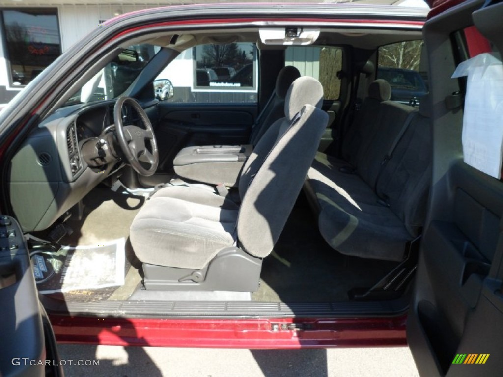 2006 Silverado 1500 LS Extended Cab 4x4 - Sport Red Metallic / Dark Charcoal photo #17