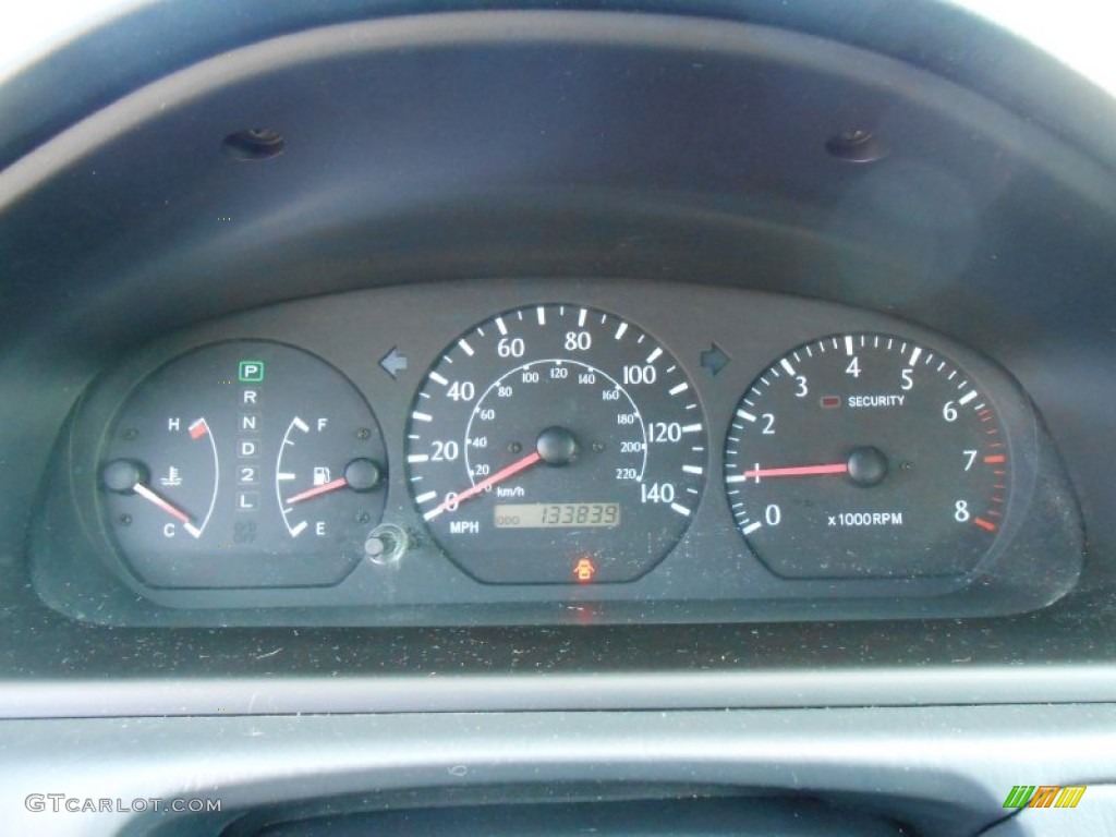 2000 Toyota Solara SE V6 Coupe Gauges Photo #77141710