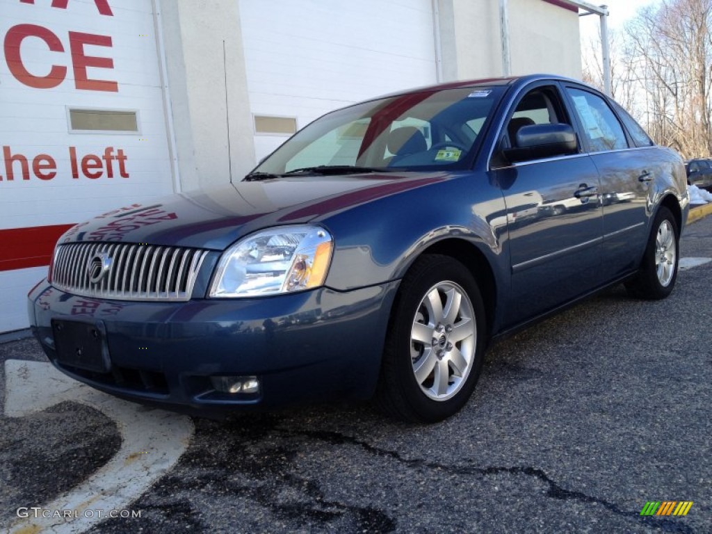 Norsea Blue Metallic 2005 Mercury Montego Luxury Exterior Photo #77142694