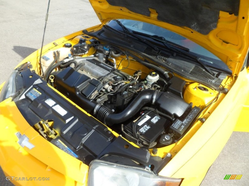 2003 Chevrolet Cavalier LS Sport Coupe 2.2 Liter DOHC 16 Valve 4 Cylinder Engine Photo #77143154