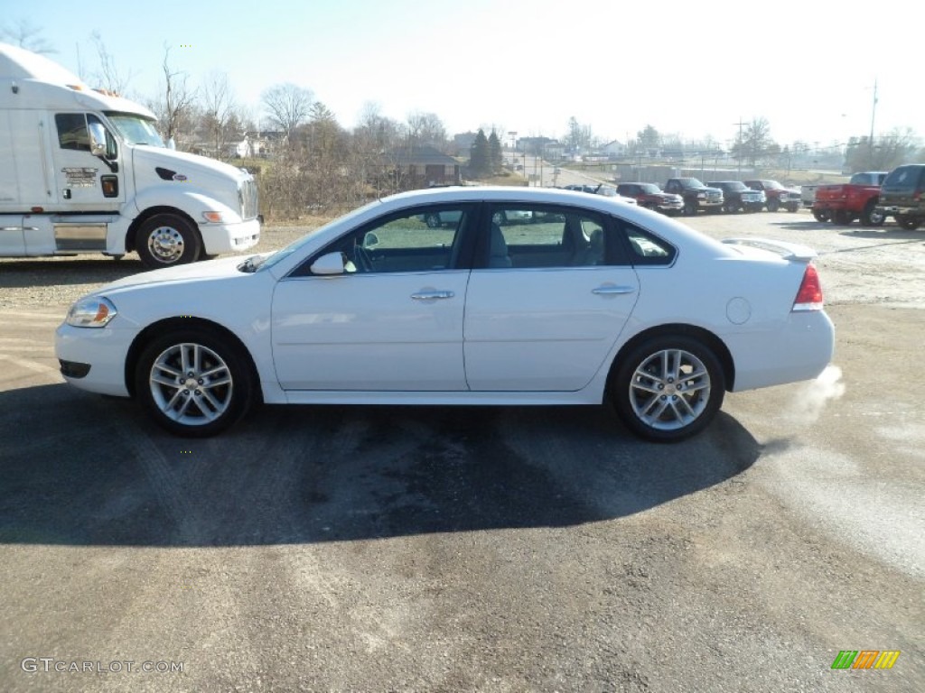 2010 Impala LTZ - Summit White / Gray photo #1