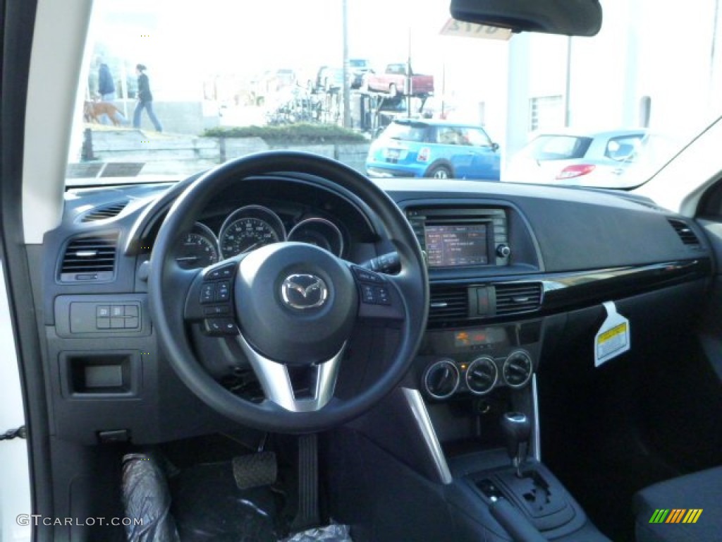 2013 Mazda CX-5 Sport AWD Black Dashboard Photo #77143247
