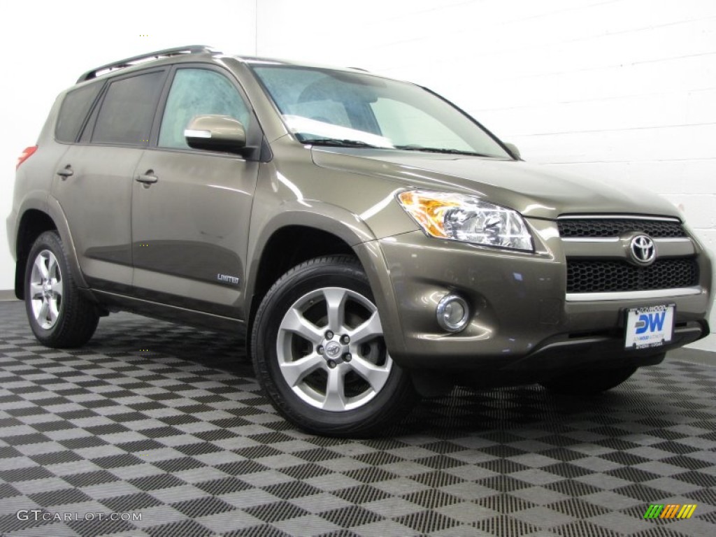 2010 RAV4 Limited 4WD - Pyrite Metallic / Sand Beige photo #1