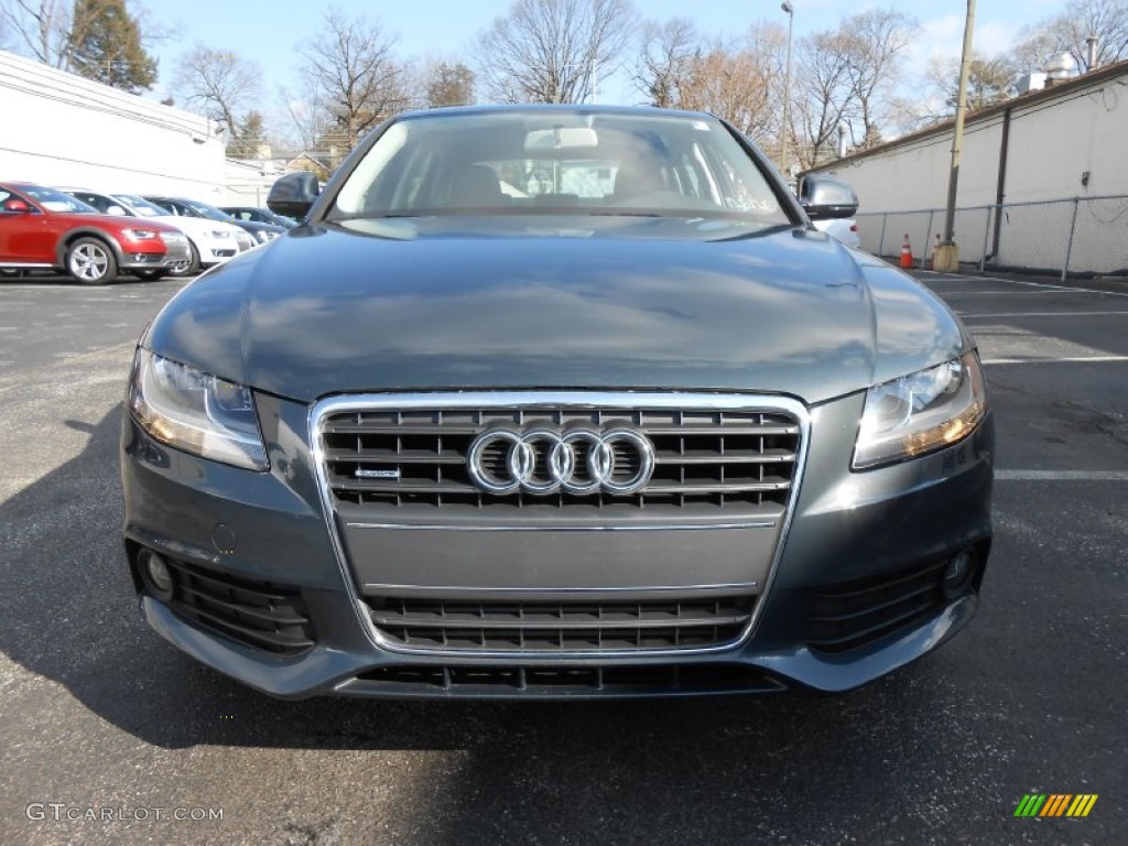 Meteor Grey Pearl Effect 2009 Audi A4 2.0T Premium quattro Sedan Exterior Photo #77143367