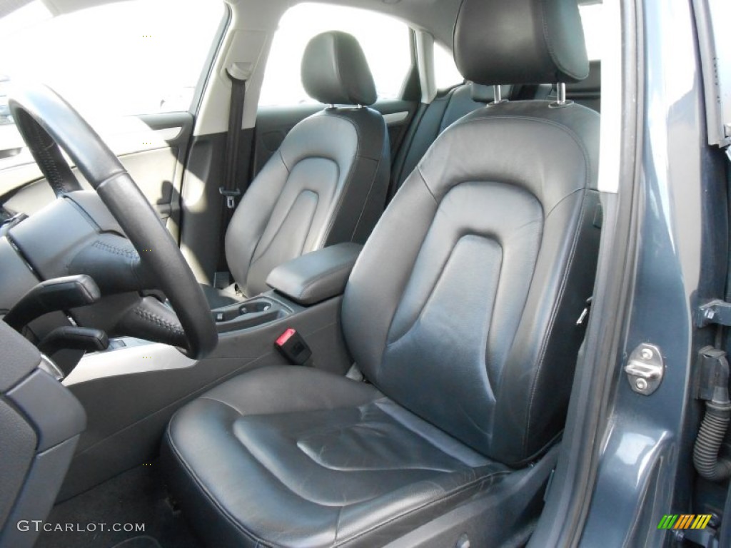 2009 Audi A4 2.0T Premium quattro Sedan Front Seat Photo #77143436
