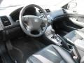 Black 2007 Honda Accord EX-L Sedan Interior Color