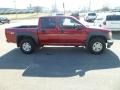 2006 Cherry Red Metallic Chevrolet Colorado LT Crew Cab 4x4  photo #2