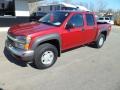 2006 Cherry Red Metallic Chevrolet Colorado LT Crew Cab 4x4  photo #8