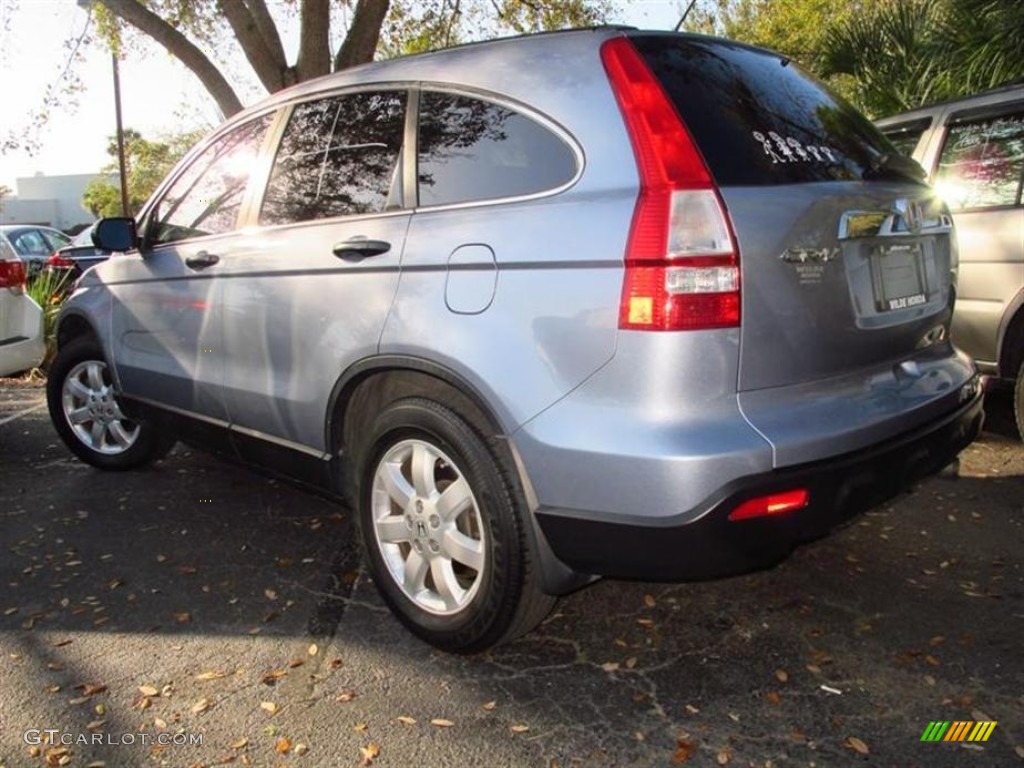 2008 CR-V EX - Glacier Blue Metallic / Gray photo #2