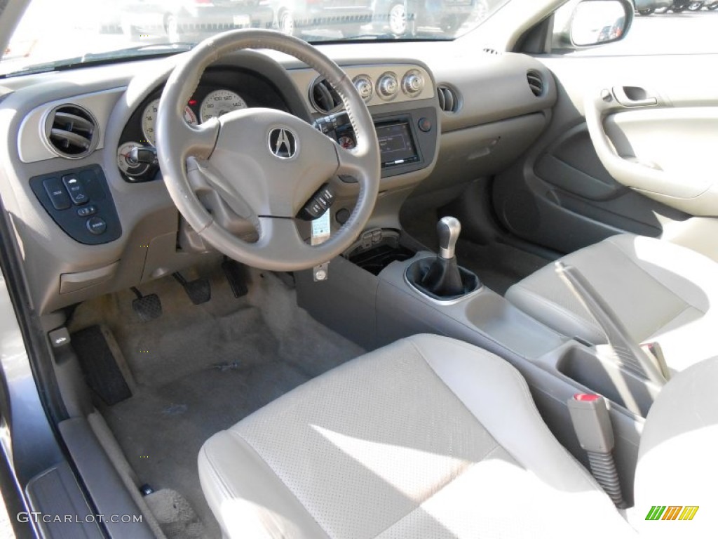 Titanium Interior 2002 Acura RSX Type S Sports Coupe Photo #77144159