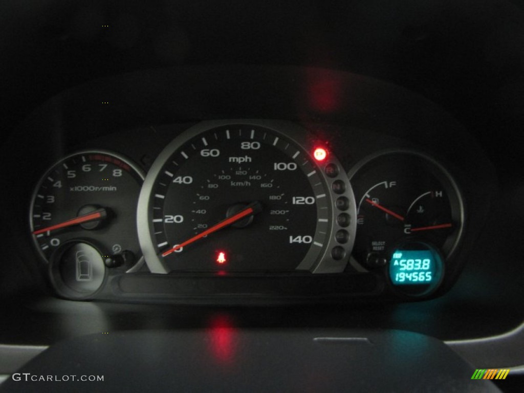 2005 Pilot EX 4WD - Billet Silver Metallic / Gray photo #25