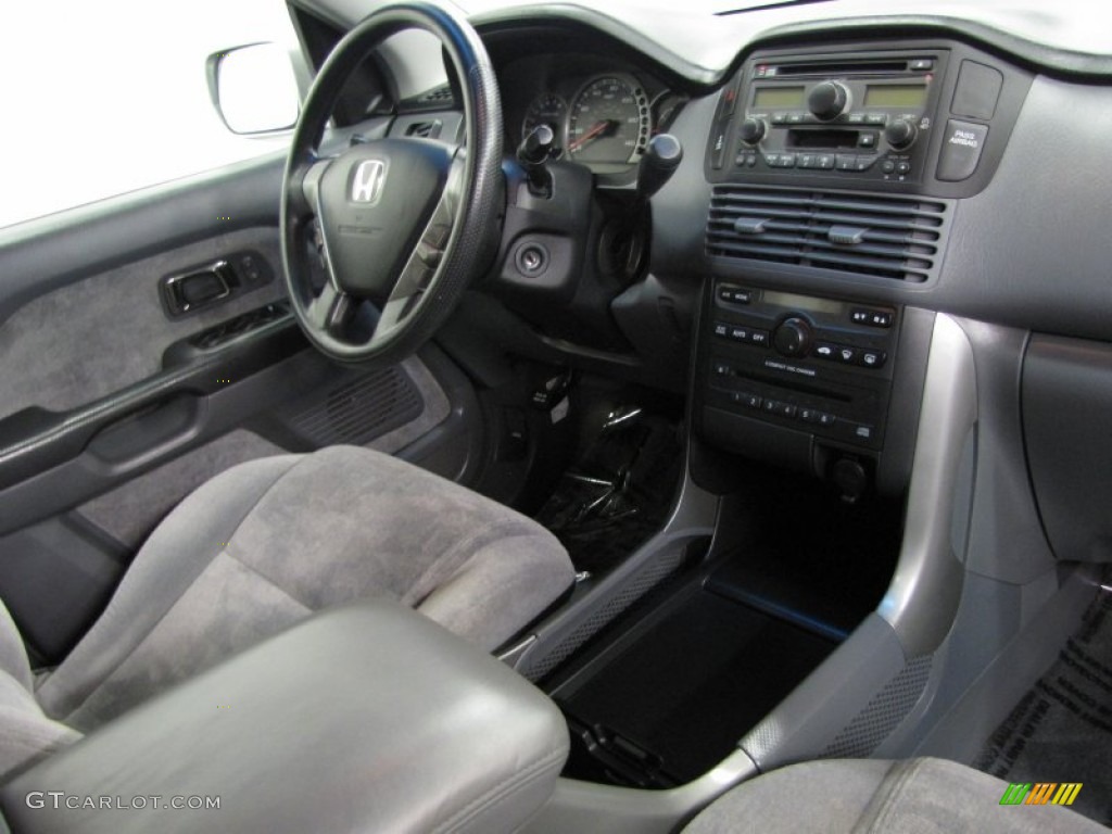 2005 Pilot EX 4WD - Billet Silver Metallic / Gray photo #27