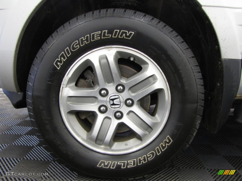 2005 Pilot EX 4WD - Billet Silver Metallic / Gray photo #30