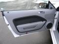 2008 Ford Mustang Charcoal Black/Dove Interior Door Panel Photo