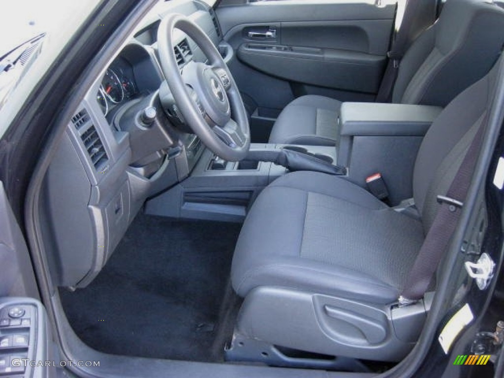 2011 Liberty Sport 4x4 - Natural Green Metallic / Dark Slate Gray photo #11