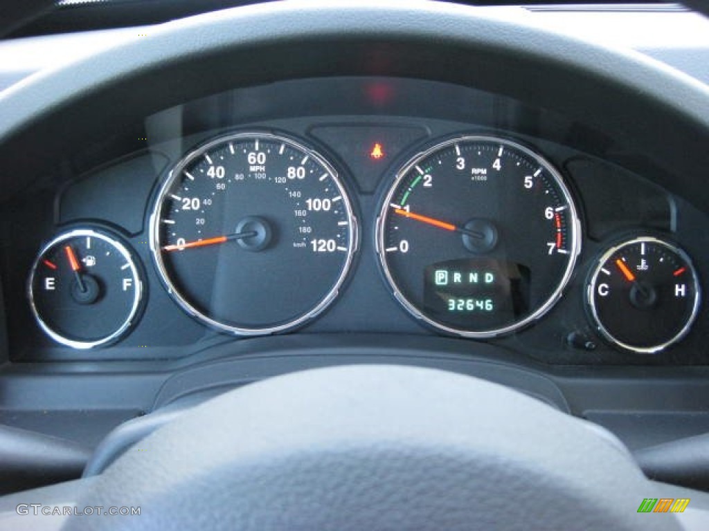 2011 Jeep Liberty Sport 4x4 Gauges Photo #77145062