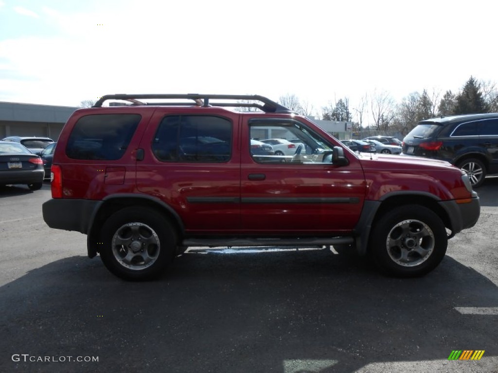 2002 Xterra SE V6 SC 4x4 - Molten Lava Metallic / Gray Celadon photo #4