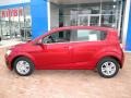 2013 Crystal Red Tintcoat Chevrolet Sonic LT Hatch  photo #13