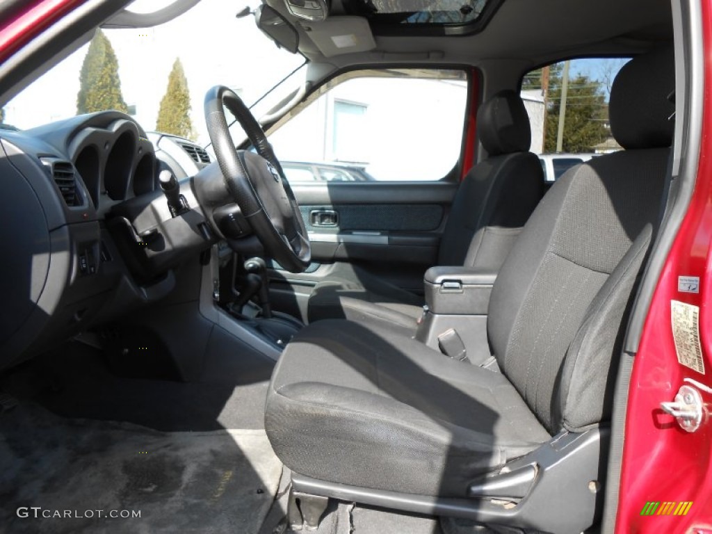 2002 Xterra SE V6 SC 4x4 - Molten Lava Metallic / Gray Celadon photo #10