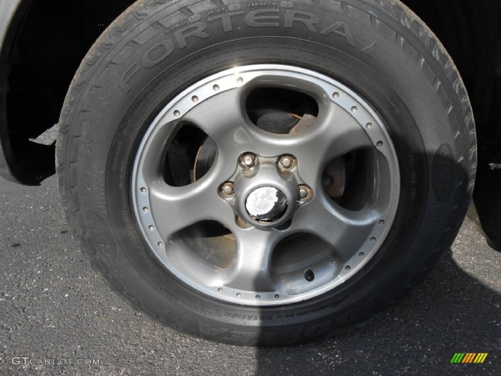 2002 Nissan Xterra SE V6 SC 4x4 Wheel Photo #77145818