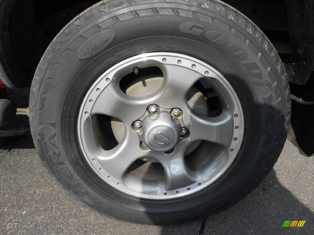2002 Xterra SE V6 SC 4x4 - Molten Lava Metallic / Gray Celadon photo #22