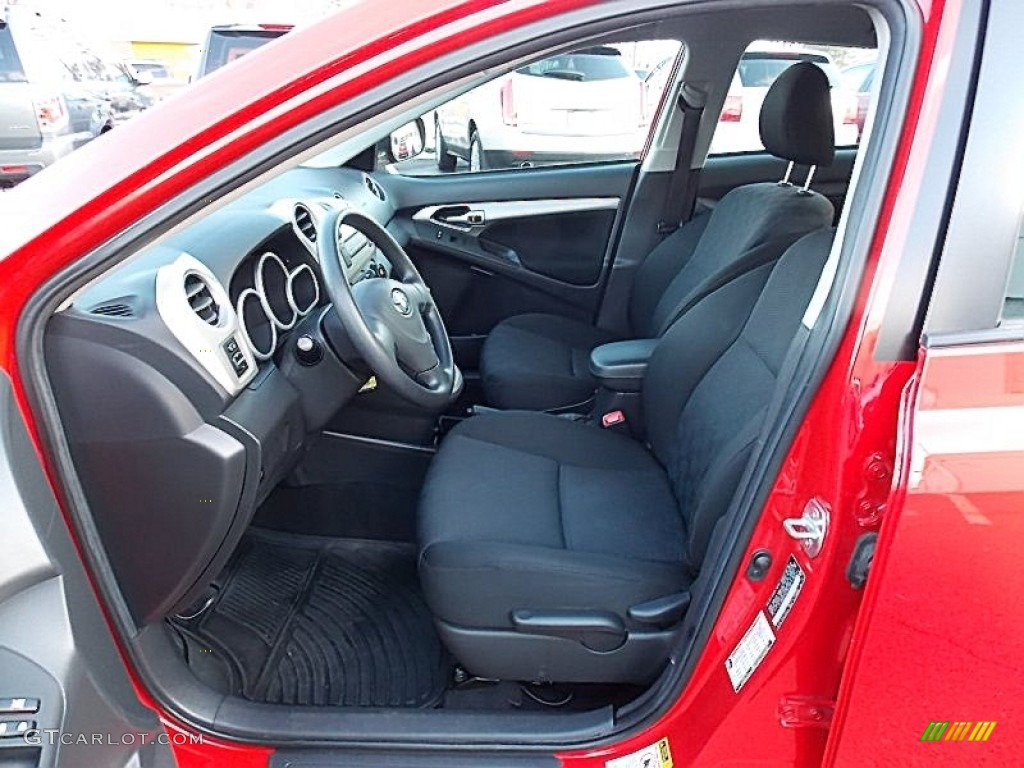 Dark Charcoal Interior 2010 Toyota Matrix 1.8 Photo #77146168
