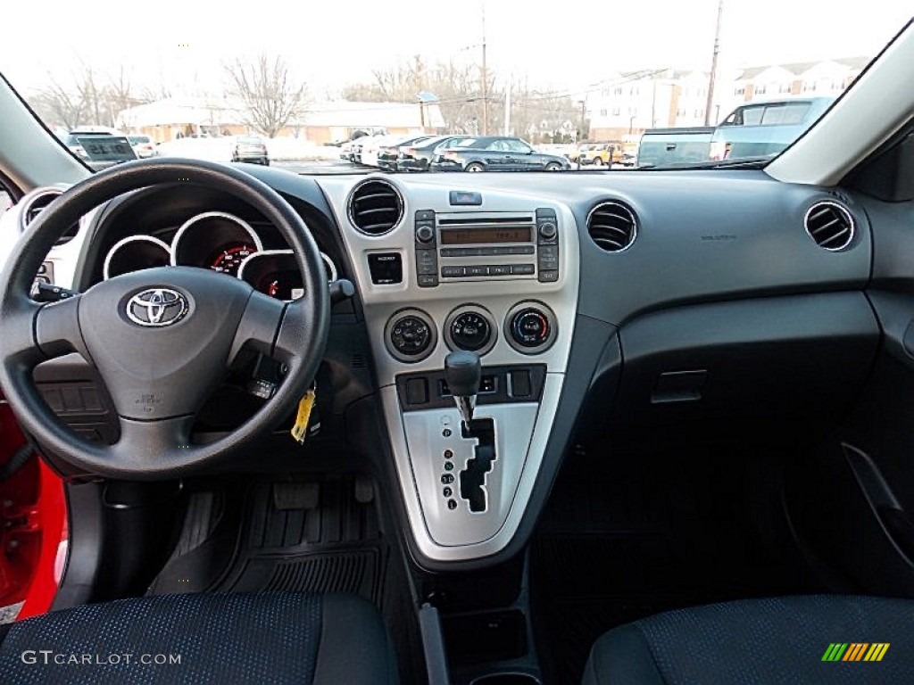 2010 Toyota Matrix 1.8 Dark Charcoal Dashboard Photo #77146196