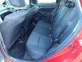2010 Toyota Matrix Dark Charcoal Interior Rear Seat Photo