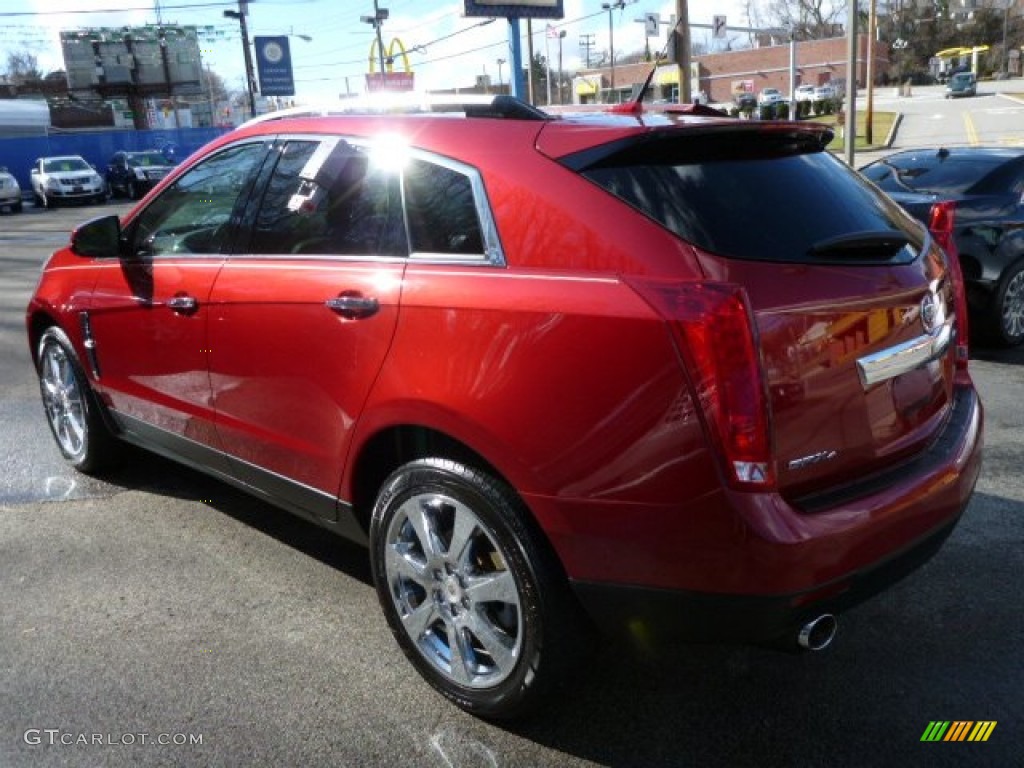 Crystal Red Tintcoat 2010 Cadillac SRX 4 V6 AWD Exterior Photo #77146481