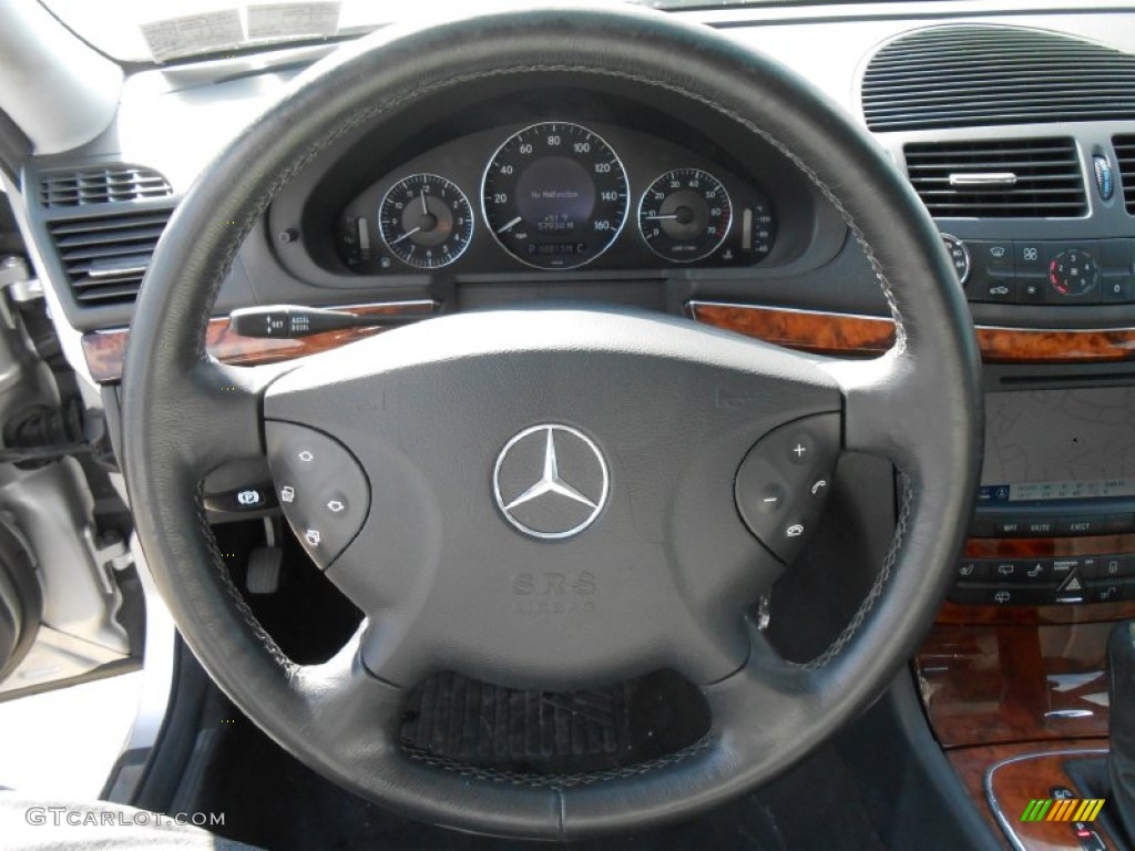 2004 Mercedes-Benz E 320 4Matic Wagon Steering Wheel Photos
