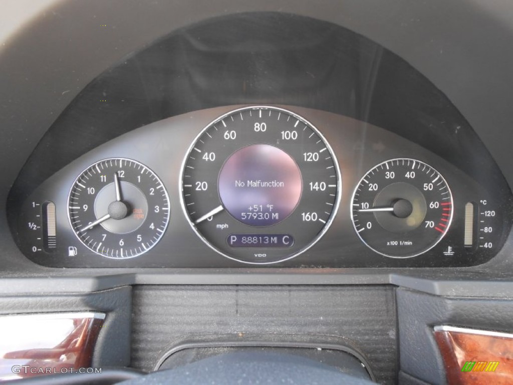 2004 Mercedes-Benz E 320 4Matic Wagon Gauges Photos