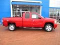 2013 Victory Red Chevrolet Silverado 1500 LT Extended Cab 4x4  photo #3