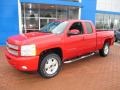 2013 Victory Red Chevrolet Silverado 1500 LT Extended Cab 4x4  photo #10