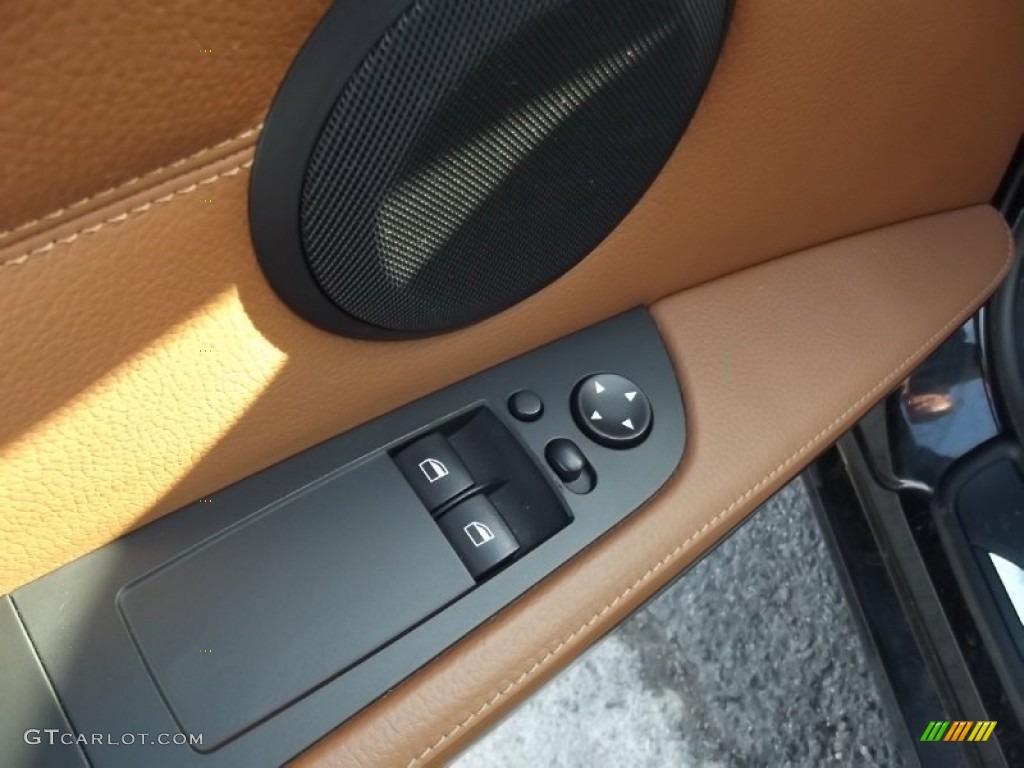 2007 3 Series 335i Coupe - Jet Black / Saddle Brown/Black photo #21