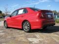 2009 Lightning Red Subaru Impreza WRX Sedan  photo #3