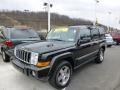 2009 Brilliant Black Crystal Pearl Jeep Commander Sport 4x4  photo #1