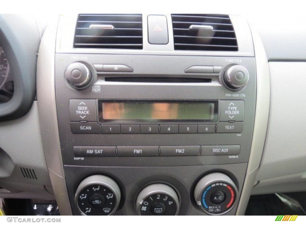2011 Toyota Corolla LE Audio System Photos