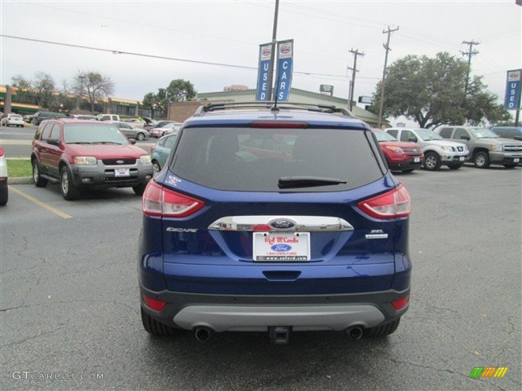 2013 Escape SEL 2.0L EcoBoost - Deep Impact Blue Metallic / Medium Light Stone photo #4